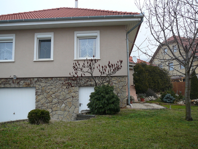 A house with view to the castle of Sümeg