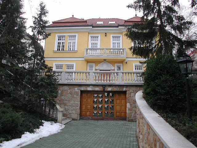 The old mansion in the 12th district of Budapest