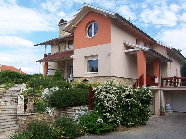 The beautiful house on a hill in Obuda