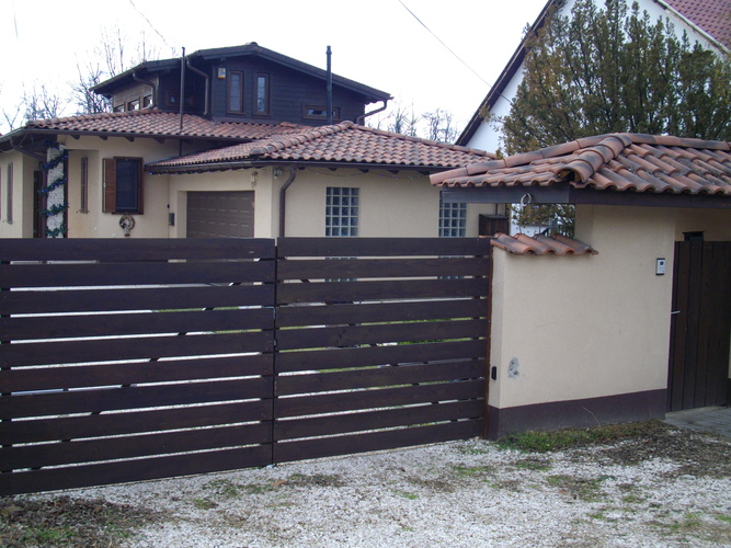 House on the outskirts of Budapest, in a quiet part of it. 