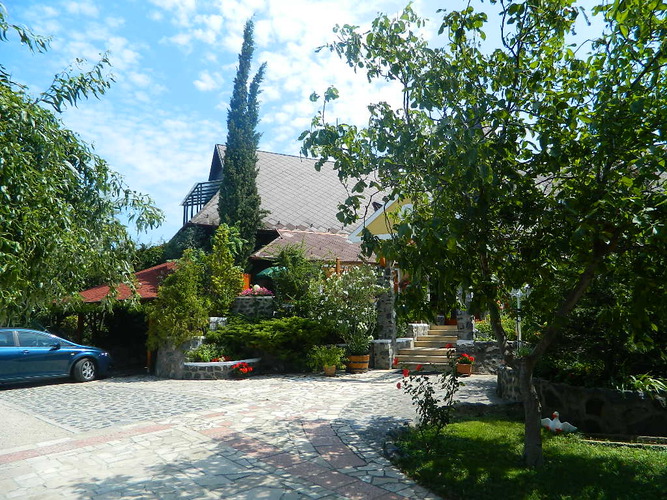 The adorable small inn near to Balaton