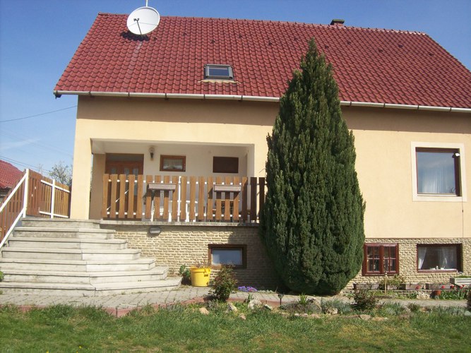 The house on the Northern coast of Balaton