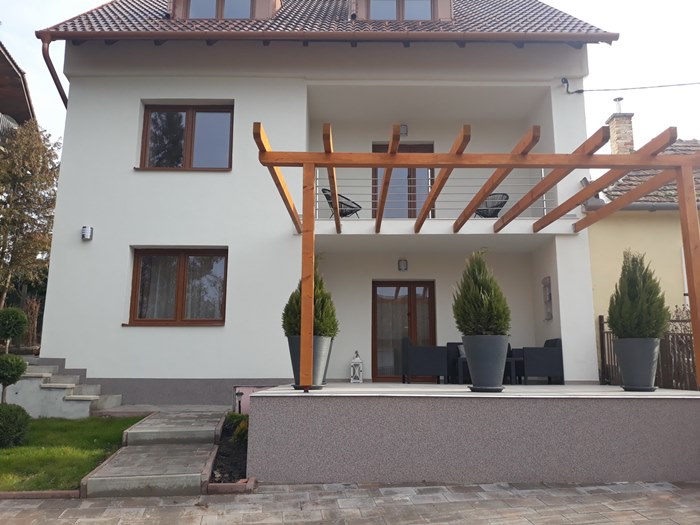 Modern house in Heviz