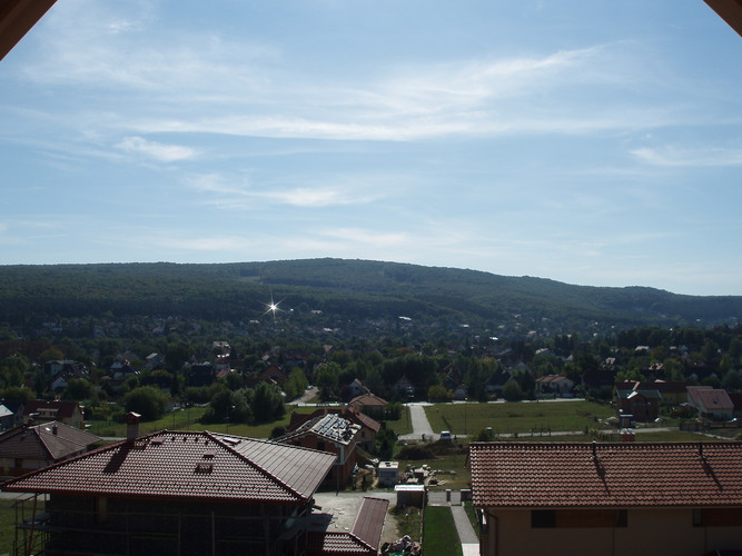 The house in green area near to Budapest.